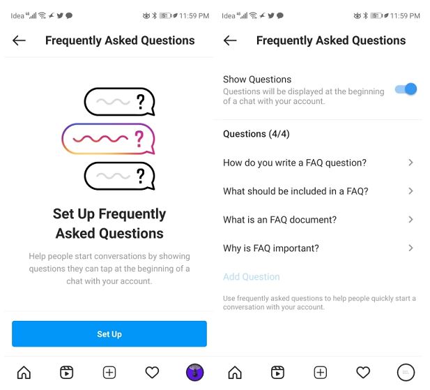 Instagram FAQ